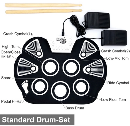 Flexible Roll Up Drums