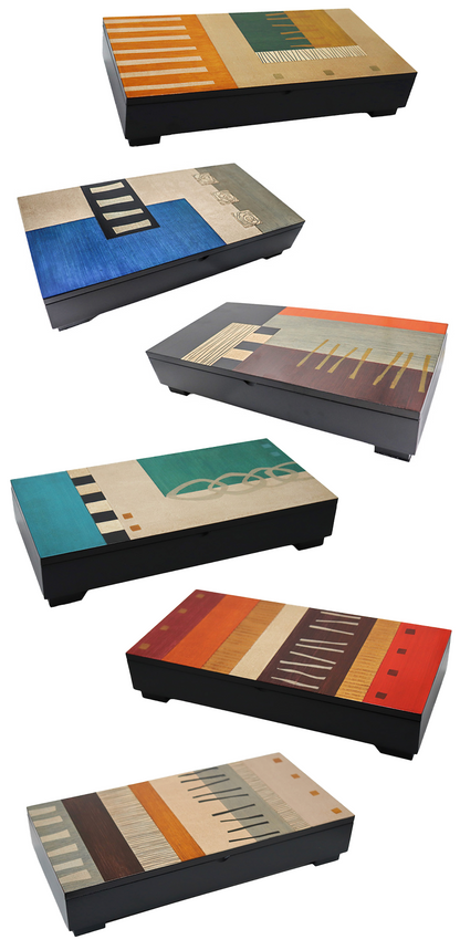 Brazilian Home Collection, Recycled Wood Boxes, 13¾” X 6¾” X 2¾”