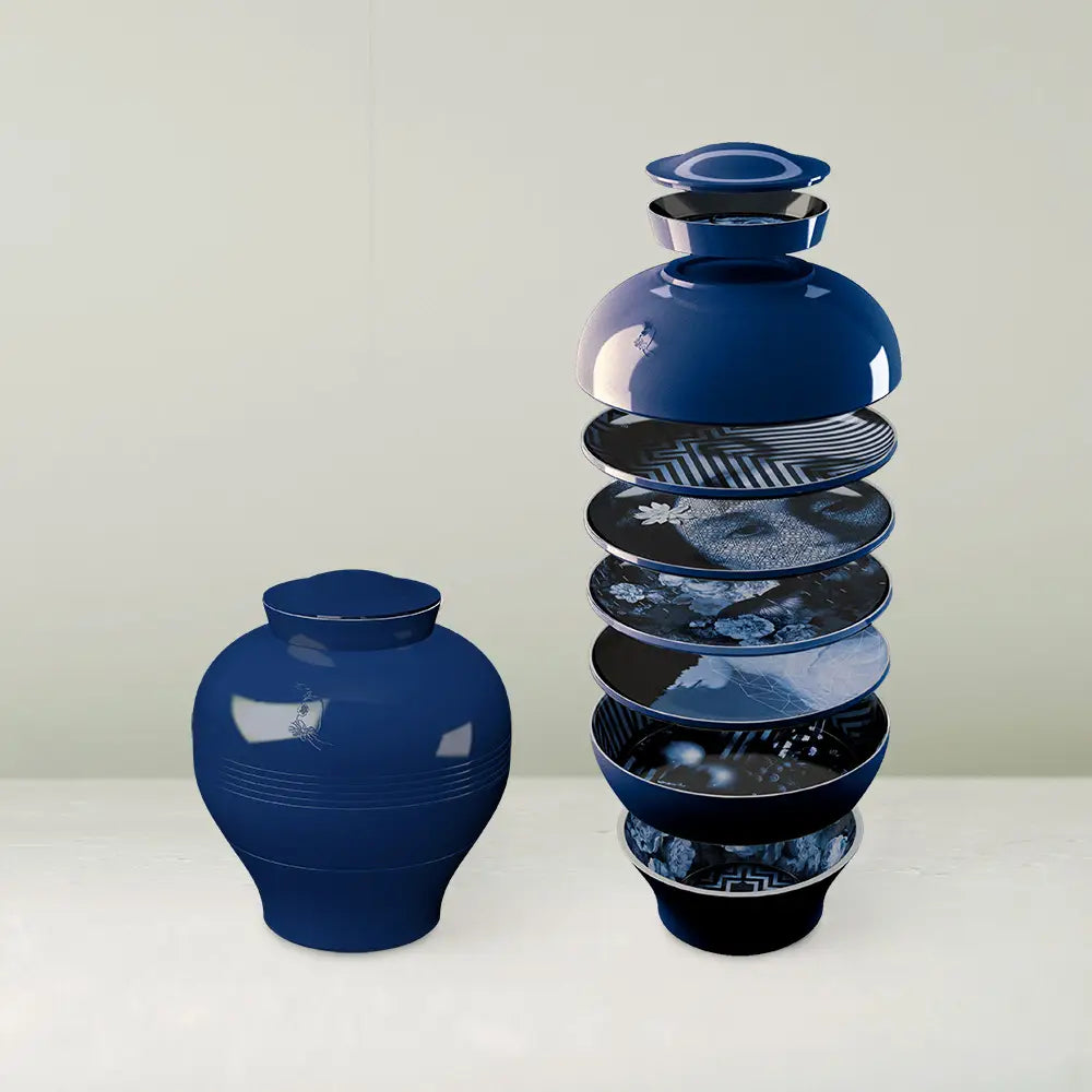 Stackable Dinner Sets from Paris, Yuan