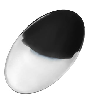 Black and White Oval Platter