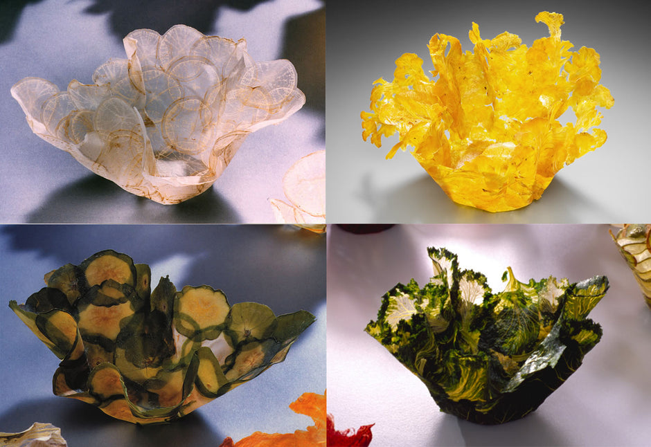 Vegetable + Fruit Parchment Bowls Our Gallery Store