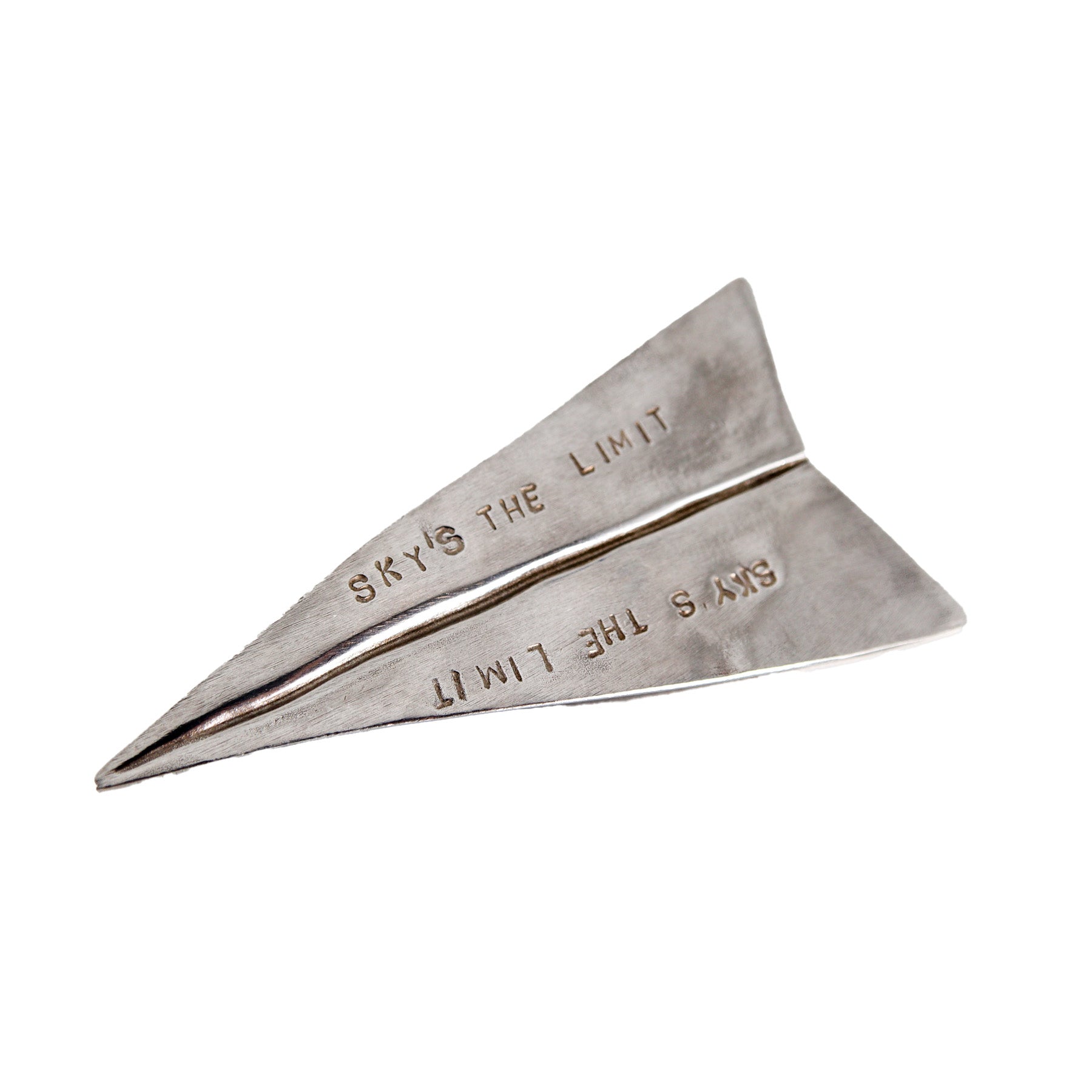 Tamara Hensick, Paper Airplane Sculpture with Inspirational Quote