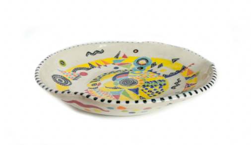 Joanne Jaffe, Ceramic Plate