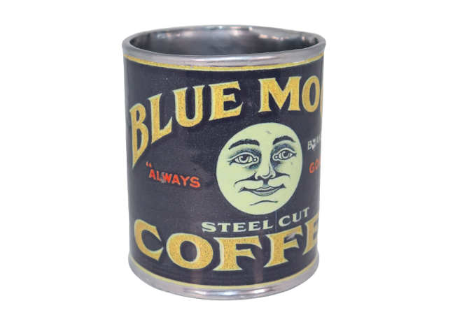 Kevork Cholakian, "Blue Moon Coffee" Ceramic Container