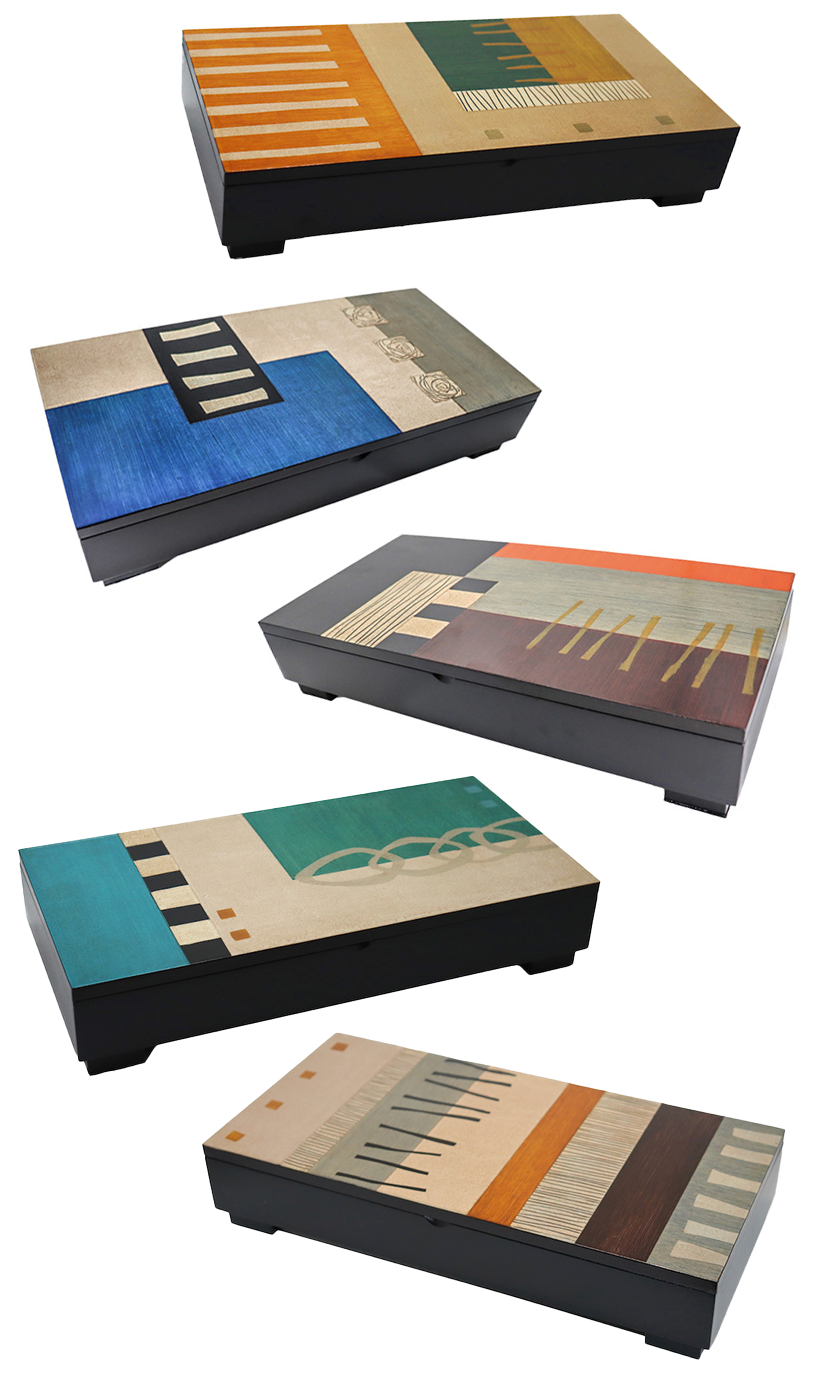 Brazilian Home Collection, Recycled Wood Boxes, 13¾” X 6¾” X 2¾”
