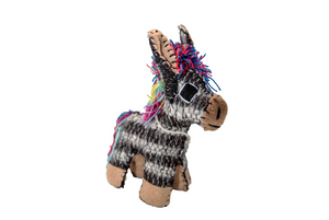 Stuffed Animal, Recycled Wool - Donkey
