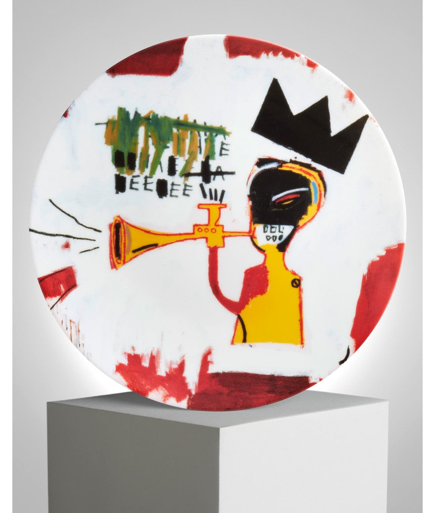 Jean-Michel Basquiat Plates, 8" D