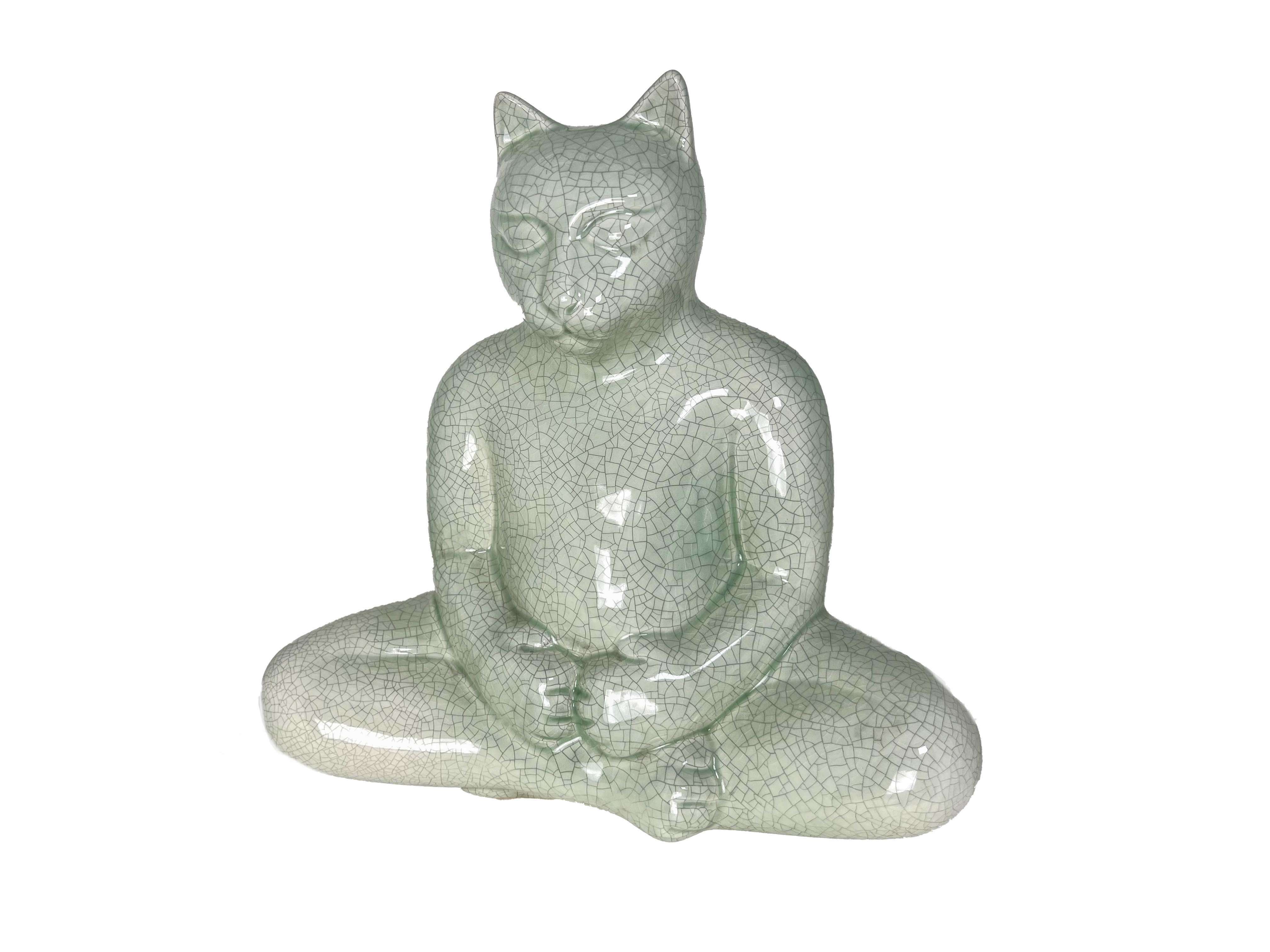 Gary Steinborn, Ceramic Big Buddha Cat