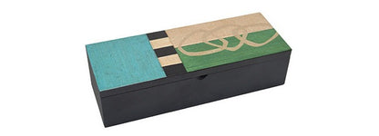 Brazilian Home Collection, Recycled Wood Box, 3 ¼" x 8 ¾" x 2 ¼"