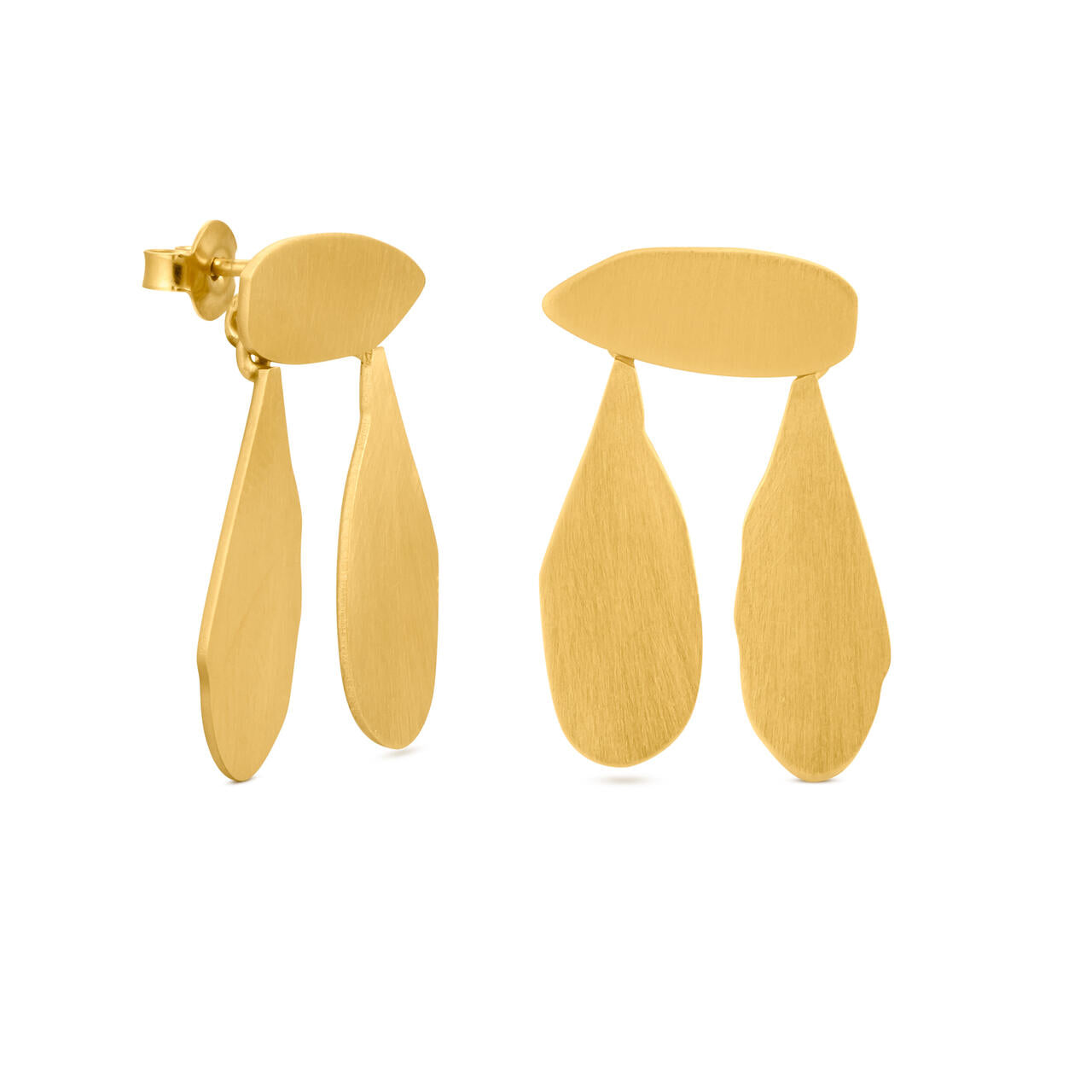 Joan Miró, Gold Dangly Earrings