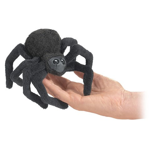 Folkmanis Finger Puppet - Mini Black Spider