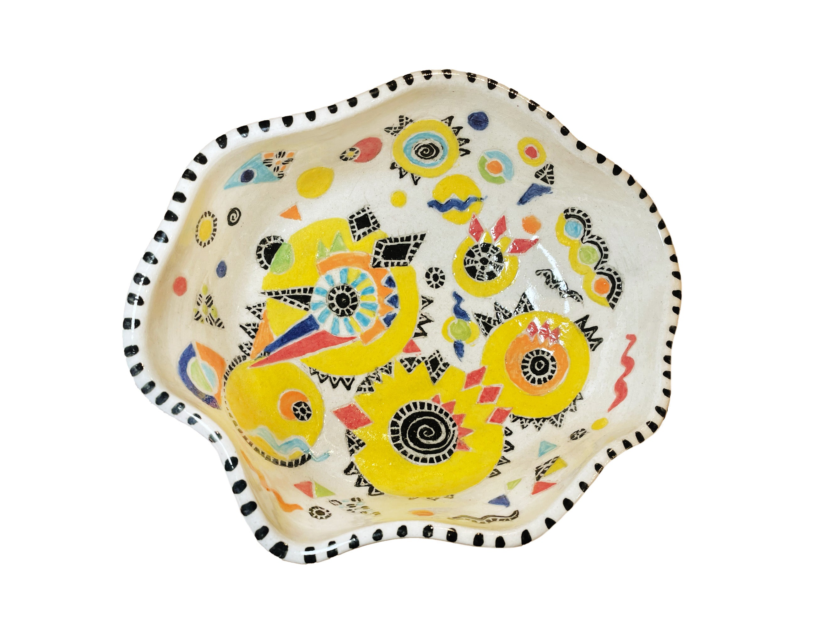 Joanne Jaffe, Ceramic Squiggly Bowl