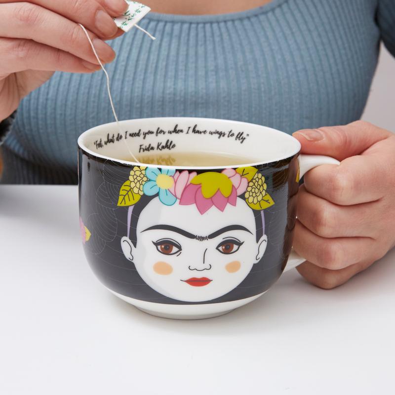 Inspiring Women Mugs: Frida Kahlo, Janis Joplin, & Maya Angelou