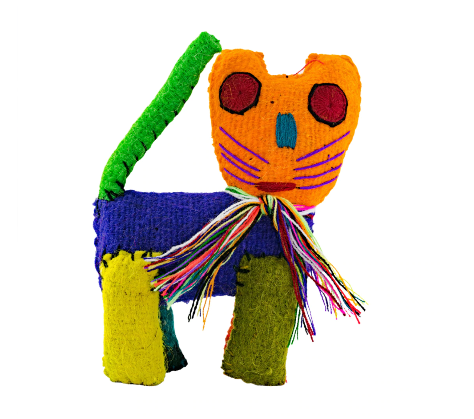 Stuffed Animal, Recycled Wool - Cat