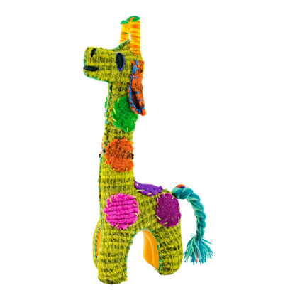 Stuffed Animal, Recycled Wool - Giraffe