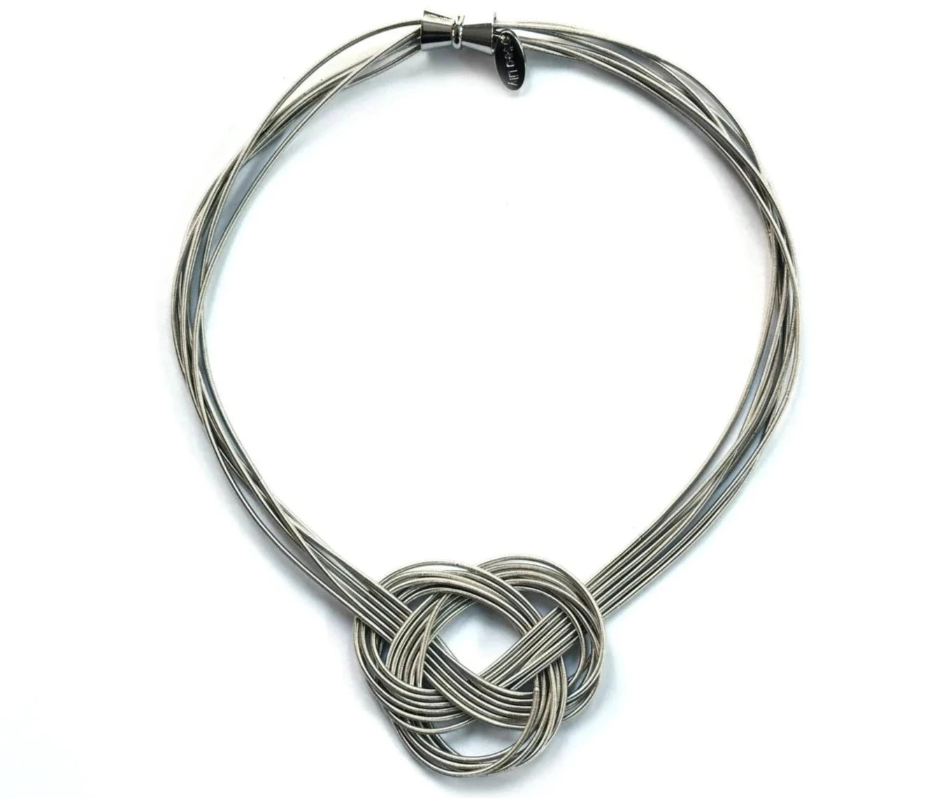 Lorraine Sayer, Silver Figure 8 Necklace