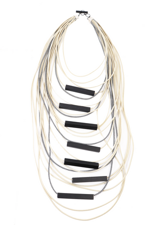 Christina Brampti,  Wire Strand Necklaces
