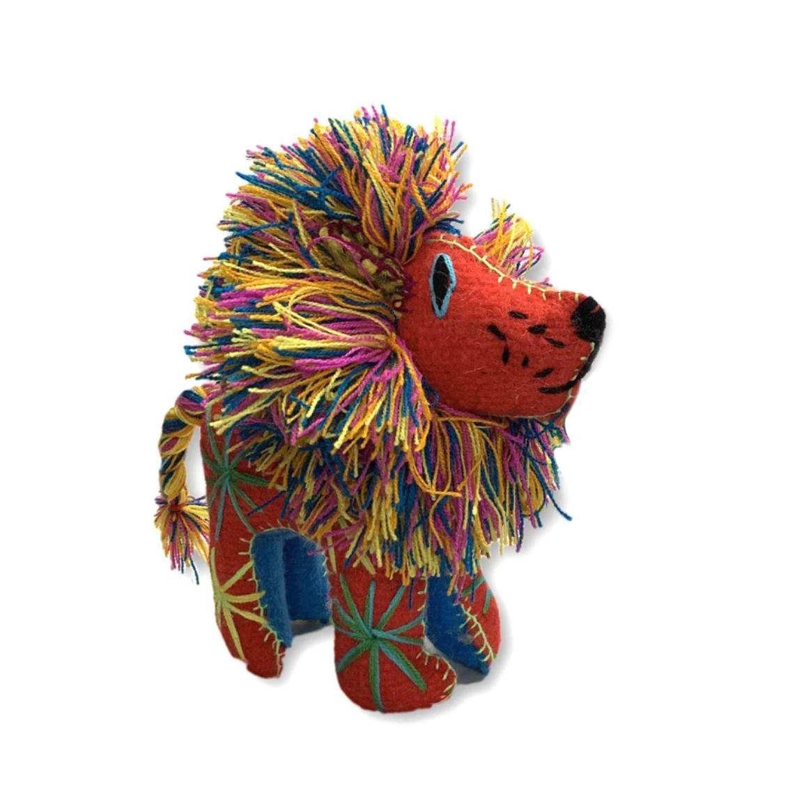 Stuffed Animal, Recycled Wool - Lion