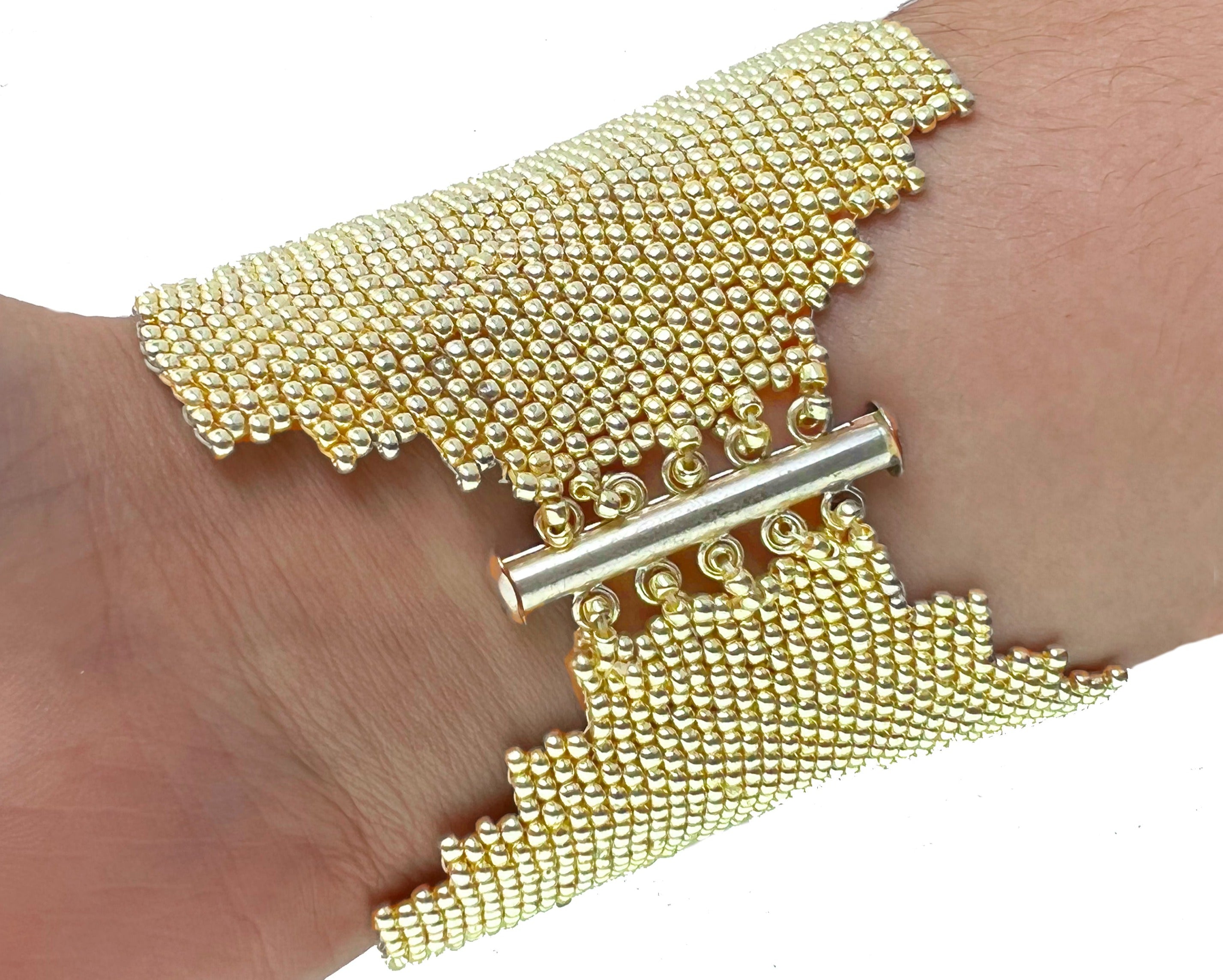 Sue Klein, Gold Bead Bracelet