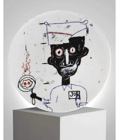 Jean-Michel Basquiat Plates, 10.5"D