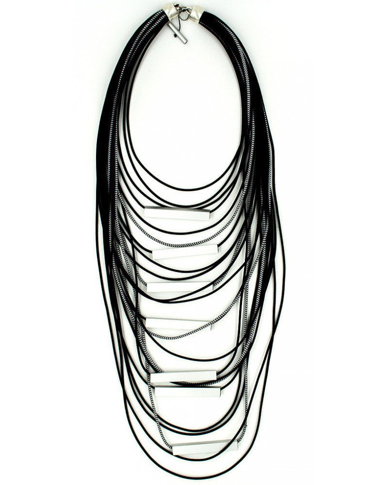 Christina Brampti,  Wire Strand Necklaces