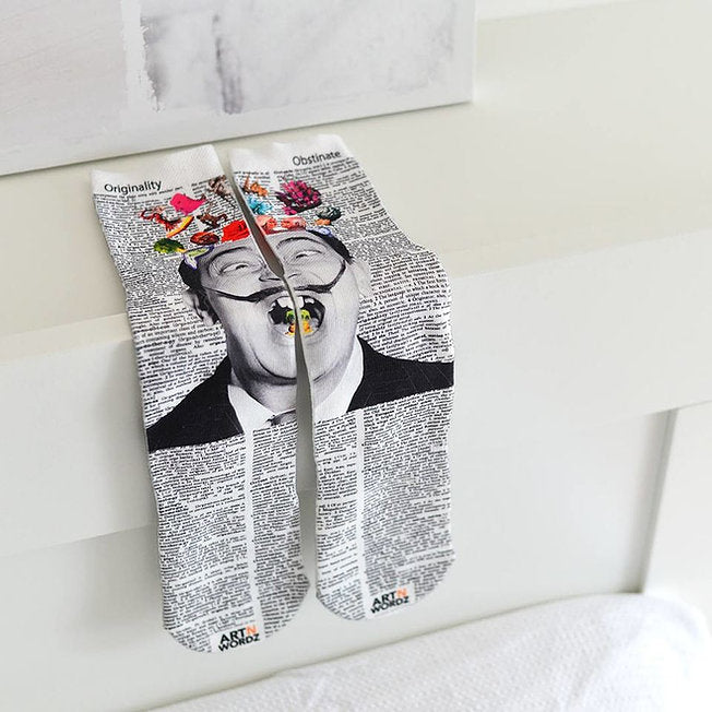ARTNWORDZ Wearable Art: Socks